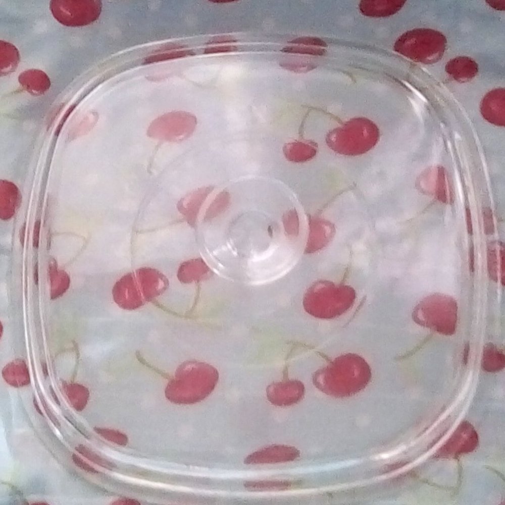 PYREX COOKWARE GLASS TOP/Transparent/clear